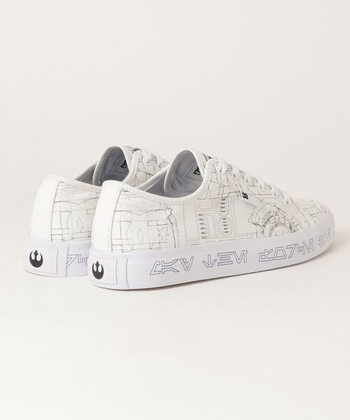 STAR WARS（スターウォーズ）の「DC SHOES × STAR WARS MANUAL / ディーシー シューズ ×スターウォーズ マニュアル（スニーカー・メンズ・ホワイト・26.0cm/27.0cm/28.0cm）」の2枚目の写真
