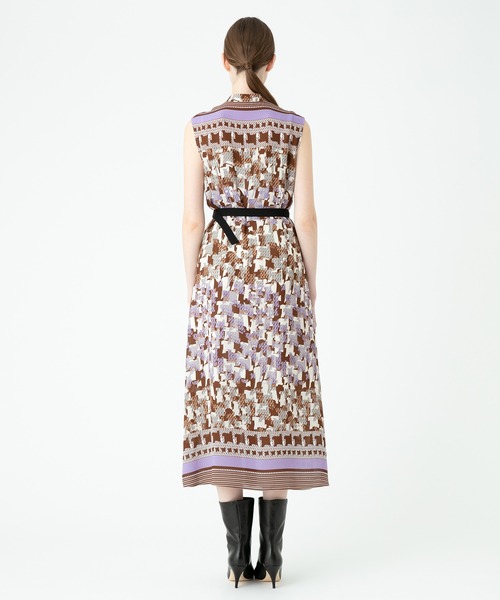 allureville（アルアバイル）の「パズルチェックパネルワンピース 