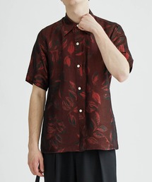 Half Sleeves Jacquard Blouse