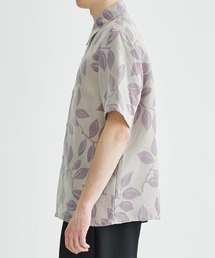BED J.W. FORD（ベッドフォード）の「Half Sleeves Jacquard Blouse