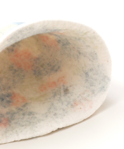 チャイハネ（チャイハネ）の「【チャイハネ】トントゥサウナハット（ハット・レディース・ホワイト/オレンジ/ブルー/グリーン・FREE）」の5枚目の写真