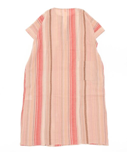 チャイハネ（チャイハネ）の「【チャイハネ】ケララデカフタンワンピース（ワンピース・レディース・ホワイト/ブラウン/ブルー・FREE）」の13枚目の写真