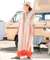 チャイハネ | 【チャイハネ】ケララデカフタンワンピース(ワンピース)