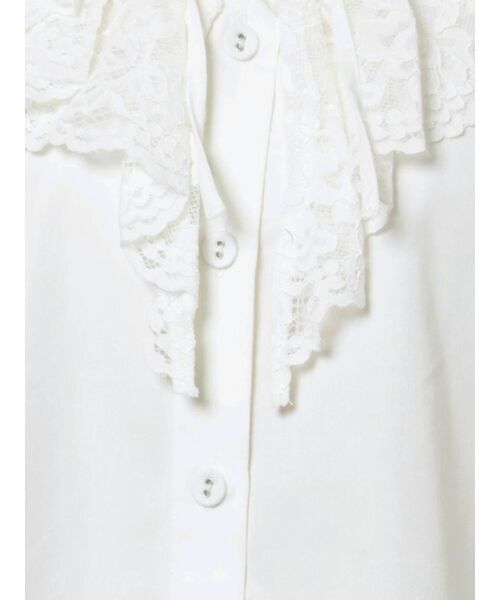 jouetie（ジュエティ）の「フリルチュニックブラウス（シャツ/ブラウス・レディース・オフホワイト/ブラック/レッド/ブルー・MEDIUM）」の16枚目の写真