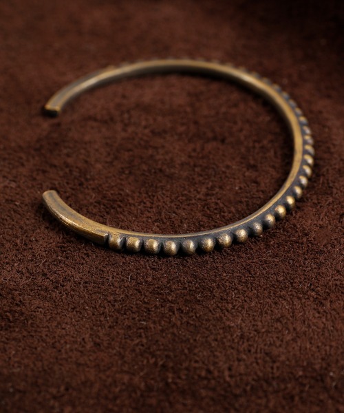 THEFT（セフト）の「THEFT セフト / BALL BANGLE ボールバングル ブレスレット / TBG-22-03（バングル/リストバンド・メンズ・ゴールド・FREE）」の5枚目の写真