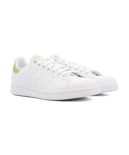 adidas(アディダス)の「adidas STAN SMITH W アディダス スタンスミスW(スニーカー・レディース・ホワイト×ゴールド・24cm/23cm/24.5cm/23.5cm/25cm)」の5枚目の写真