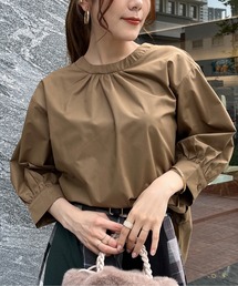 Chez toi | 袖ボリューム7分袖ブラウス(シャツ/ブラウス)