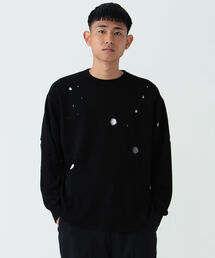 BEAMS | BEAMS / ダメージ クルーネック サーマル(Tシャツ/カットソー)