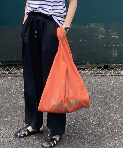 LBC（エルビーシー）の「LBCメッセージトートバッグ（トートバッグ・レディース・ブルー/クリアグリーン/グレー/オレンジ・FREE）」の4枚目の写真