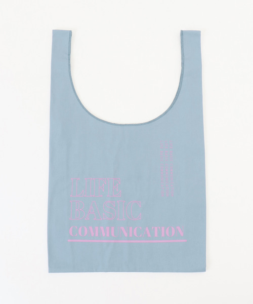 LBC（エルビーシー）の「LBCメッセージトートバッグ（トートバッグ・レディース・ブルー/クリアグリーン/グレー/オレンジ・FREE）」の11枚目の写真