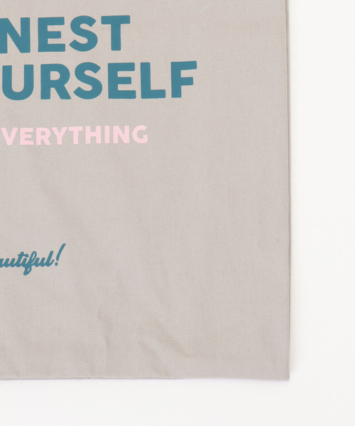 LBC（エルビーシー）の「LBCメッセージトートバッグ（トートバッグ・レディース・ブルー/クリアグリーン/グレー/オレンジ・FREE）」の15枚目の写真