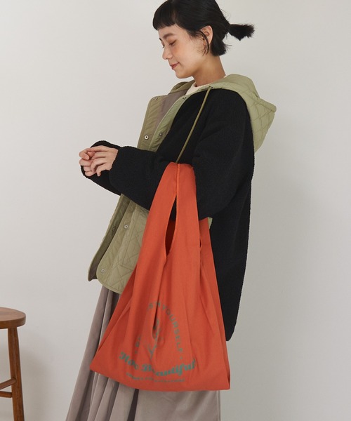 LBC（エルビーシー）の「LBCメッセージトートバッグ（トートバッグ・レディース・ブルー/クリアグリーン/グレー/オレンジ・FREE）」の8枚目の写真