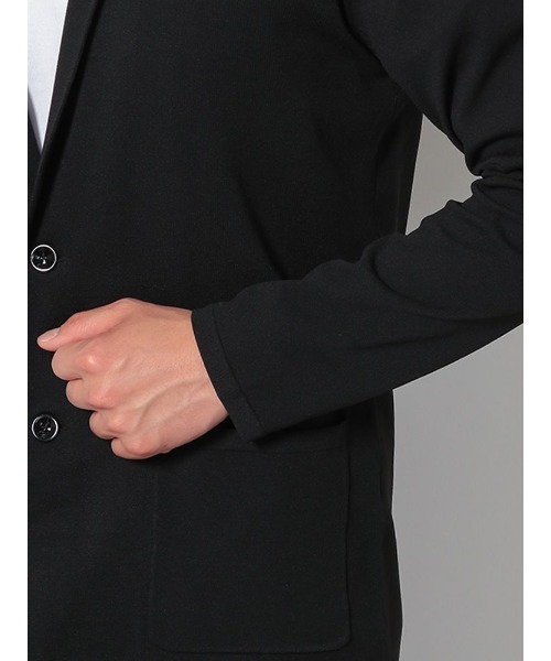 Perfect Suit FActory（パーフェクトスーツファクトリー）の「ニットカーディガン　ブラック/ネイビー（カーディガン/ボレロ・メンズ・ネイビー/ブラック・L/M）」の10枚目の写真