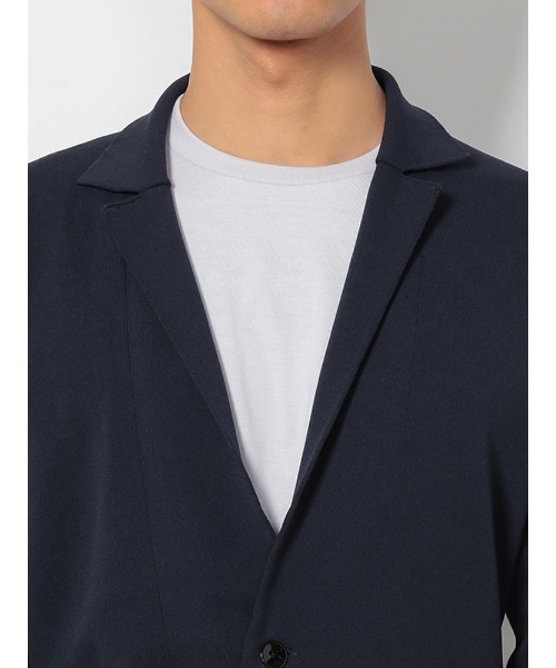 Perfect Suit FActory（パーフェクトスーツファクトリー）の「ニットカーディガン　ブラック/ネイビー（カーディガン/ボレロ・メンズ・ネイビー/ブラック・L/M）」の19枚目の写真