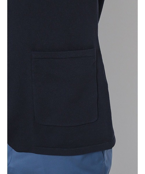 Perfect Suit FActory（パーフェクトスーツファクトリー）の「ニットカーディガン　ブラック/ネイビー（カーディガン/ボレロ・メンズ・ネイビー/ブラック・L/M）」の21枚目の写真