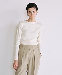 EMMA LIMBER | Rib Twist Tops(リブツイストニットトップス)(ニット/セーター)