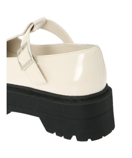 Green　Parks（グリーンパークス）の「Tストラップシューズ（パンプス・レディース・ブラック/アイボリー・M/XS/XL/L/S）」の6枚目の写真