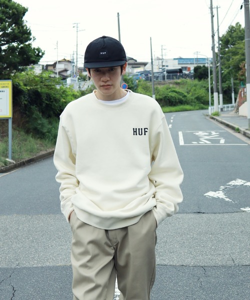 HUF（ハフ）の「HUF / ハフ ESSENTIALS CLASSIC H CREW