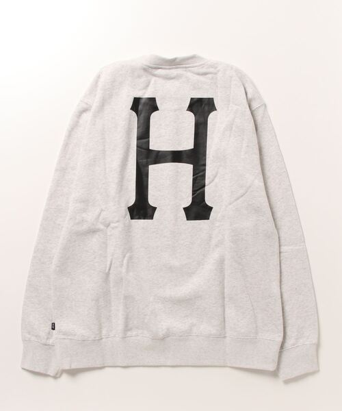 セール】HUF / ハフ ESSENTIALS CLASSIC H CREW スウェット