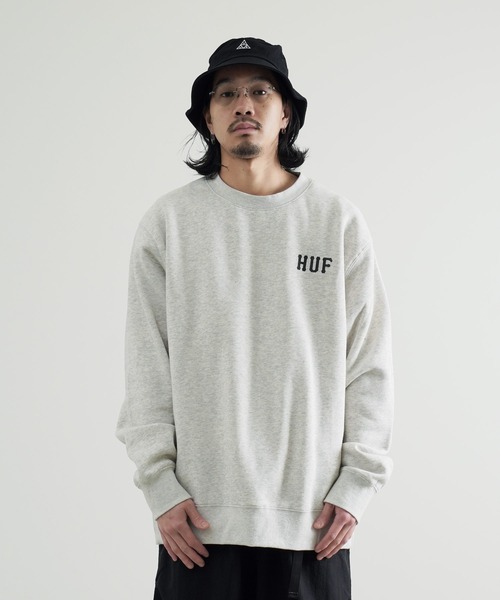 ◆HUF◆ハフ ESSENTIALS TT CREWスエット HUF Essentials TT Crew Sweatshirt Sizes M, L, XL, XXL
