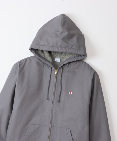 Champion(チャンピオン)の「【Champion/チャンピオン】メンズ メンズカジュアル フーデッドジップジャケット(その他アウター・メンズ・ブラック/キャメル/グレー×サックスブルー・MEDIUM/LARGE/X-LARGE)」の20枚目の写真