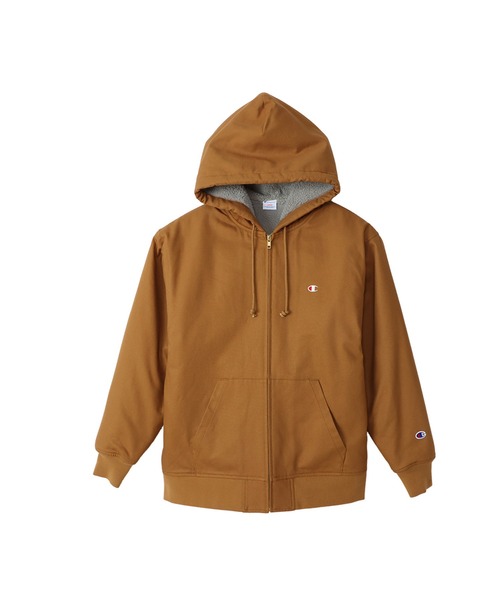 Champion(チャンピオン)の「【Champion/チャンピオン】メンズ メンズカジュアル フーデッドジップジャケット(その他アウター・メンズ・ブラック/キャメル/グレー×サックスブルー・MEDIUM/LARGE/X-LARGE)」の9枚目の写真