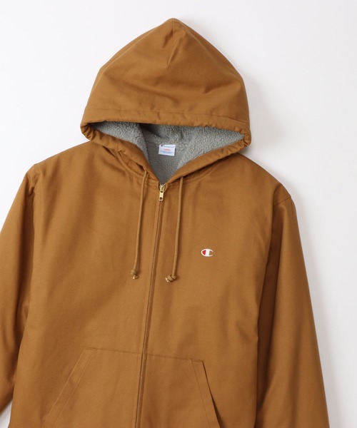 Champion(チャンピオン)の「【Champion/チャンピオン】メンズ メンズカジュアル フーデッドジップジャケット(その他アウター・メンズ・ブラック/キャメル/グレー×サックスブルー・MEDIUM/LARGE/X-LARGE)」の7枚目の写真