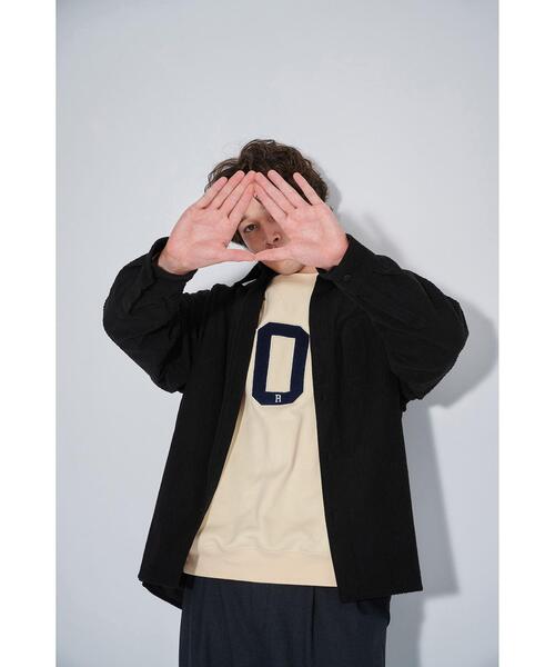 green label relaxing（グリーンレーベルリラクシング）の「【WEB限定】＜GLR or＞コーデュロイ オーバーサイズ シャツ Ⅱ -ユニセックス-（シャツ/ブラウス・メンズ・ブラック/ベージュ/オリーブ・S/M/L）」の2枚目の写真