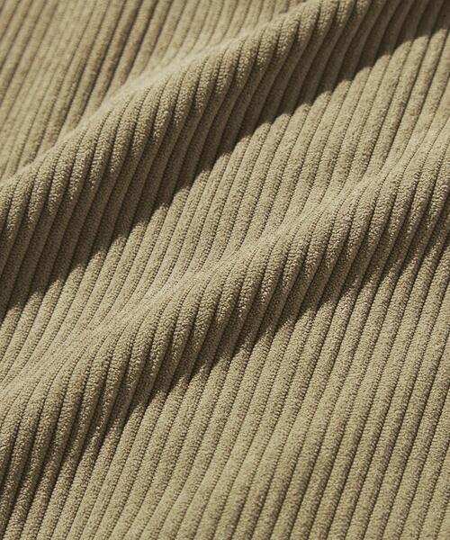 green label relaxing（グリーンレーベルリラクシング）の「【WEB限定】＜GLR or＞コーデュロイ オーバーサイズ シャツ Ⅱ -ユニセックス-（シャツ/ブラウス・メンズ・ブラック/ベージュ/オリーブ・S/M/L）」の18枚目の写真