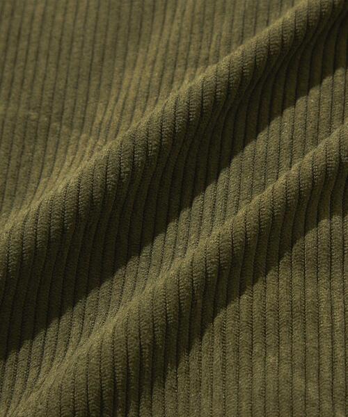 green label relaxing（グリーンレーベルリラクシング）の「【WEB限定】＜GLR or＞コーデュロイ オーバーサイズ シャツ Ⅱ -ユニセックス-（シャツ/ブラウス・メンズ・ブラック/ベージュ/オリーブ・S/M/L）」の19枚目の写真