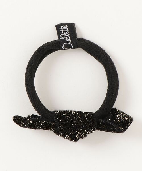 Jennifer Ouellette（ジュエファーオウレット）の「JENNIFER OUELLETTE / ベルベットリボンヘアゴム（その他ヘアアクセサリー・レディース・ブラック/ブラウン・FREE）」の3枚目の写真