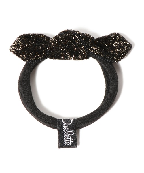 Jennifer Ouellette（ジュエファーオウレット）の「JENNIFER OUELLETTE / ベルベットリボンヘアゴム（その他ヘアアクセサリー・レディース・ブラック/ブラウン・FREE）」の2枚目の写真