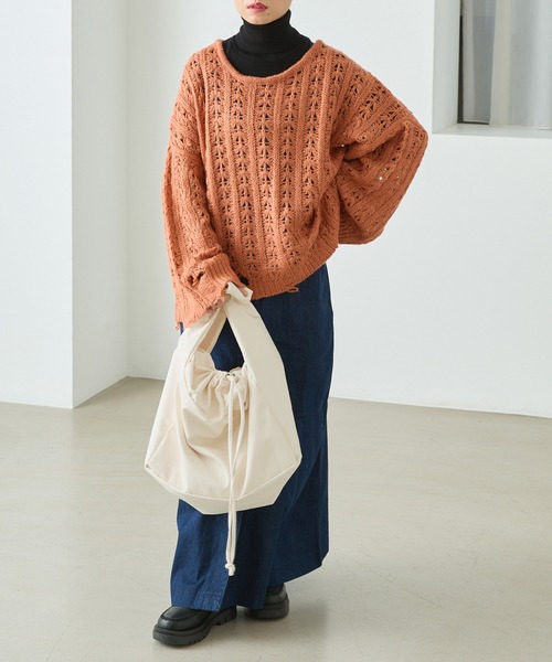 forksy.（フォルクシー）の「【forksy.】ワイドベルトビッグショルダーBAG（ショルダーバッグ・レディース・ホワイト/ブラック/オレンジ/ブルー/ライトカーキ・FREE）」の20枚目の写真