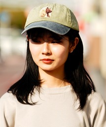 THE MILES（ザ マイルズ）の「DOG EMBROIDERY COTTON DAD CAP  キャップ（キャップ）」