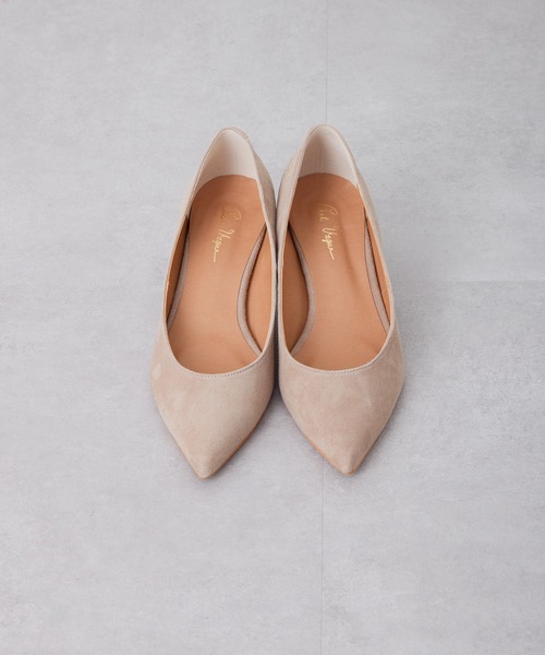 OUVRAGE CLASSE（ウヴラージュクラス）の「ポインテッドトゥパンプス（パンプス・レディース・ベージュ/ブラウン・MEDIUM/LARGE）」の3枚目の写真