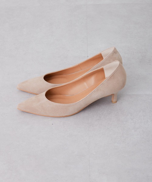 OUVRAGE CLASSE（ウヴラージュクラス）の「ポインテッドトゥパンプス（パンプス・レディース・ベージュ/ブラウン・MEDIUM/LARGE）」の4枚目の写真