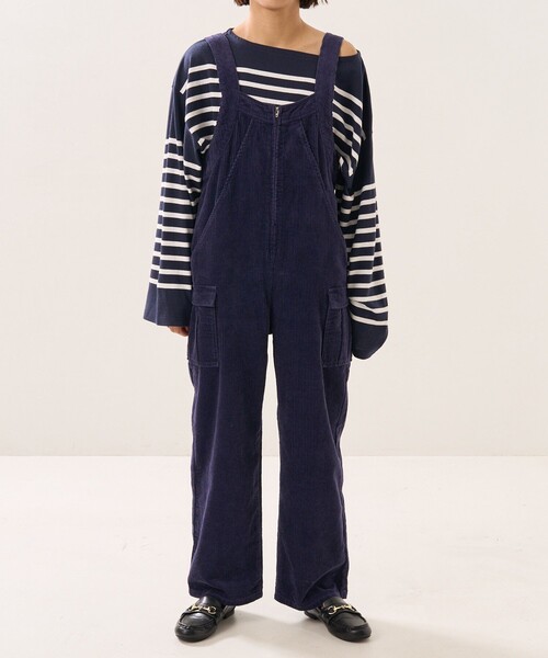 【2025A/W新作★送料無料】 セール】CIMARRON JEANS × FREAK'S STORE/シマロン 別注corduroy サロペット・オーバーオール・オールインワン