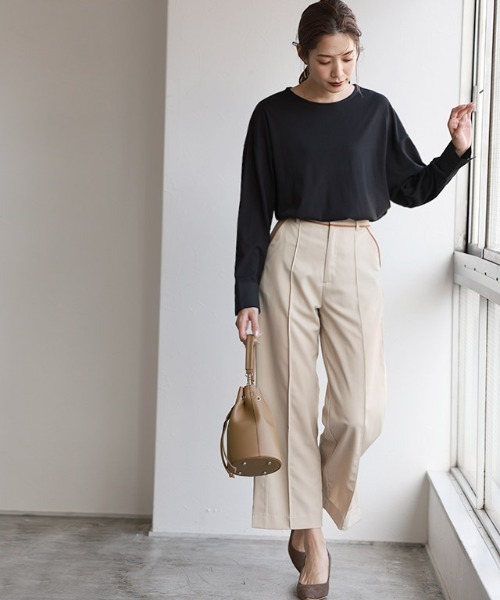 Pierrot（ピエロ）の「巾着ハンドバッグ（ショルダーバッグ・レディース・アイボリー/ベージュ系その他/シャンパン・FREE）」の5枚目の写真