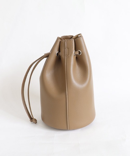 Pierrot（ピエロ）の「巾着ハンドバッグ（ショルダーバッグ・レディース・アイボリー/ベージュ系その他/シャンパン・FREE）」の21枚目の写真