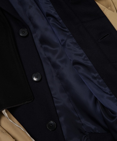 FACETASM（ファセッタズム）の「Layered Deconstructed Trenchcoat（その他アウター・メンズ・ブラック・4）」の9枚目の写真