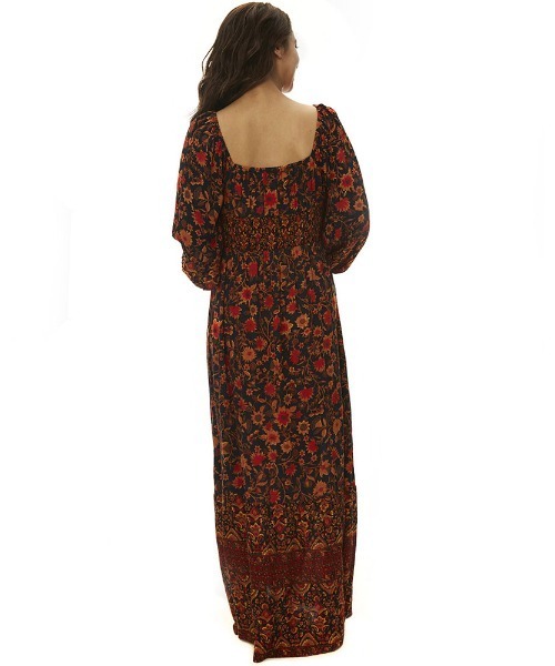 BILLABONG（ビラボン）の「BILLABONG レディース 【RISING WILD】 MYSTIC DREAMER マキシワンピース 【2022年秋冬モデル】/ビラボン（ワンピース・レディース・マルチ・SMALL）」の2枚目の写真