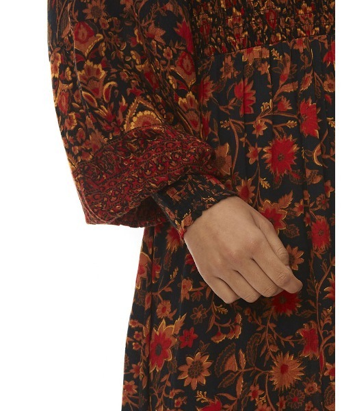 BILLABONG（ビラボン）の「BILLABONG レディース 【RISING WILD】 MYSTIC DREAMER マキシワンピース 【2022年秋冬モデル】/ビラボン（ワンピース・レディース・マルチ・SMALL）」の5枚目の写真