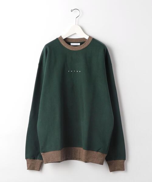 FUTUR（フューチャー）の「＜FUTUR＞ LOGO SWT CREW NECK/スウェット（スウェット・メンズ・パープル/ダークグリーン・M/L/XL）」の2枚目の写真