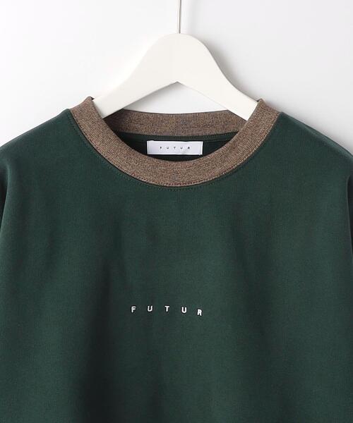 FUTUR（フューチャー）の「＜FUTUR＞ LOGO SWT CREW NECK/スウェット（スウェット・メンズ・パープル/ダークグリーン・M/L/XL）」の11枚目の写真
