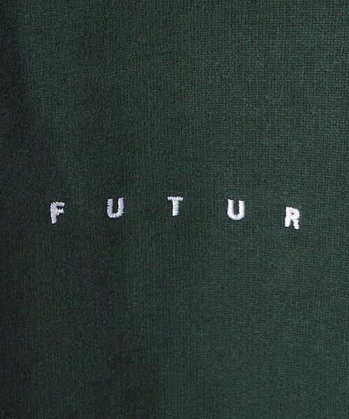 FUTUR（フューチャー）の「＜FUTUR＞ LOGO SWT CREW NECK/スウェット（スウェット・メンズ・パープル/ダークグリーン・M/L/XL）」の8枚目の写真