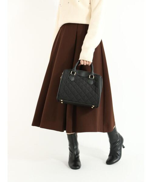 Te chichi（テチチ）の「カルゼタックフレアスカート（スカート・レディース・グリーン/ブラウン/ネイビー・SMALL/MEDIUM）」の13枚目の写真