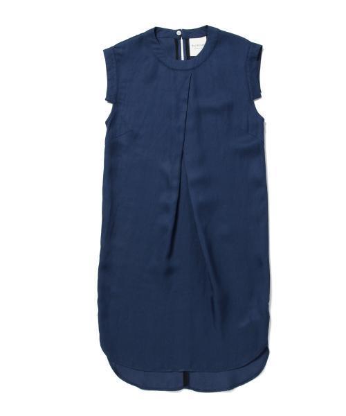 Ray BEAMS（レイビームス）の「Ray BEAMS / BOX タック ラウンドヘム ワンピース（ワンピース・レディース・オフホワイト/ブラック/ブルー系その他・0/1）」の12枚目の写真