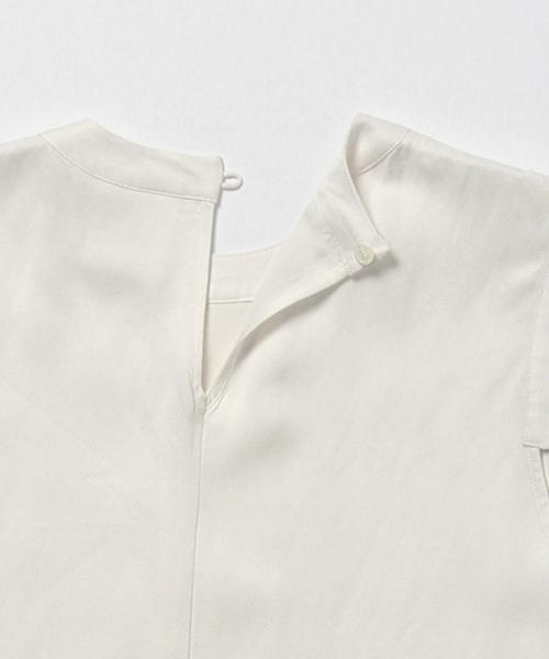 Ray BEAMS（レイビームス）の「Ray BEAMS / BOX タック ラウンドヘム ワンピース（ワンピース・レディース・オフホワイト/ブラック/ブルー系その他・0/1）」の14枚目の写真