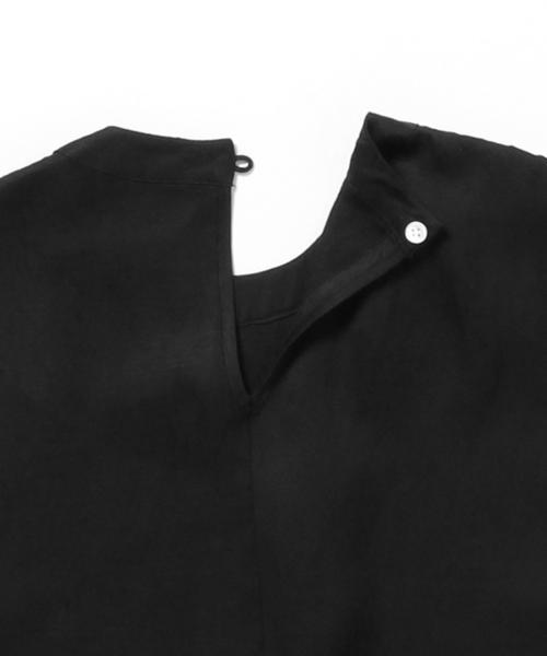 Ray BEAMS（レイビームス）の「Ray BEAMS / BOX タック ラウンドヘム ワンピース（ワンピース・レディース・オフホワイト/ブラック/ブルー系その他・0/1）」の20枚目の写真