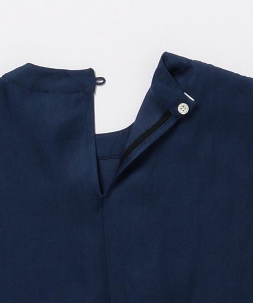 Ray BEAMS（レイビームス）の「Ray BEAMS / BOX タック ラウンドヘム ワンピース（ワンピース・レディース・オフホワイト/ブラック/ブルー系その他・0/1）」の17枚目の写真